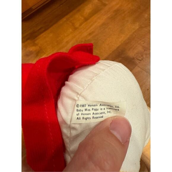 Vintage miss piggy Christmas piggy 1987 - Picture 5 of 5